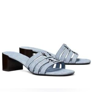 Tory Burch Ines Cage Slides size 6, 11